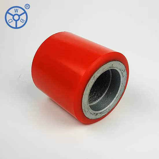 Wbd Forklift PU Industrial Pallet Truck Heavy Duty Ball Bearing 6204 Caster Wheel