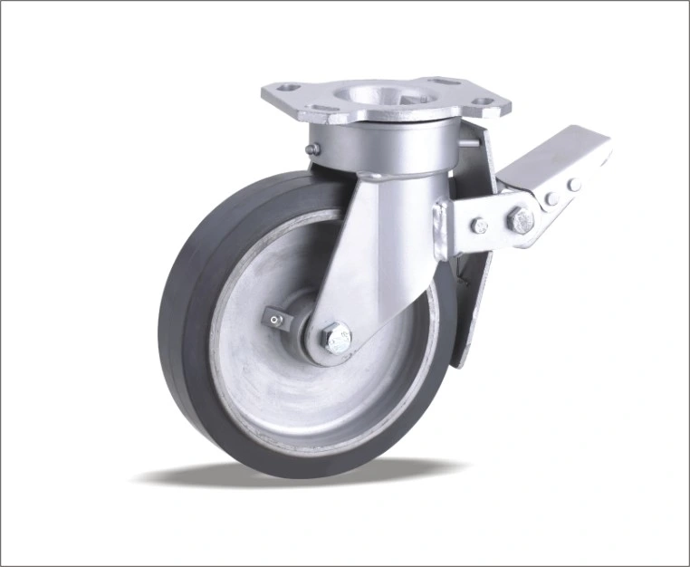 Rubber Medium Heavy Duty Scaffolding Caster