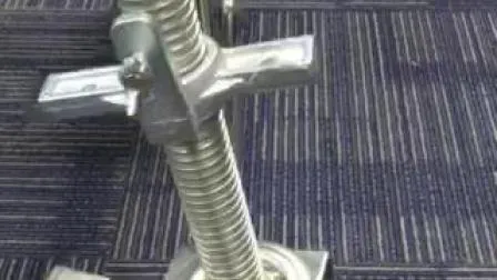 Ruote in PU PP per albero freno stile europeo da 125 mm per ponteggi industriali (EN1004)