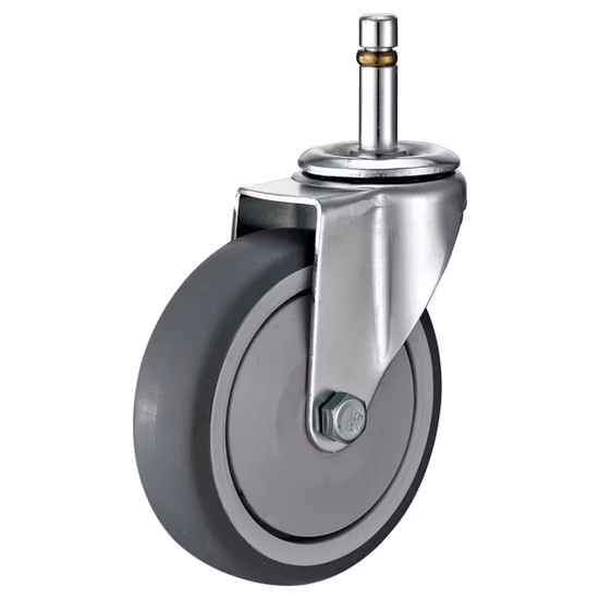 Ruota TPR da 125 mm, 60 kg per carichi pesanti, medio leggeri